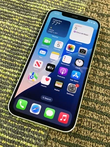 Apple iPhone 12 64GB UNLOCKED MGF83LL/A MINT GREEN-FACE ISSUE - Photo 1 sur 14