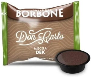 200 capsule caffè Borbone Don Carlo DEK compatibili A MODO MIO decaffeinato - Imagen 1 de 4