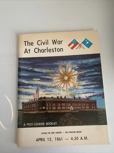 1983 The Civil War At Charleston 1860-1865 Post-Courier Booklet South Carolina - Picture 1 of 7