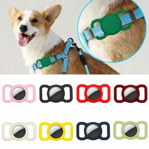 For Apple Airtag Pet Collar Protective Case Cover GPS Dog Cat Anti-lost ɘ - Picture 1 of 45