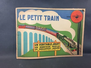 Jouet ancien livre Le petit train à monter facilement Volumétrix annéesq 1950 - Picture 1 of 6