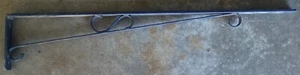 Vintage 30" Wrought Iron Hanging Bracket -Plant-Sign - Picture 1 of 5