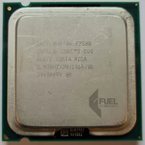Intel® Core™2 Duo Processor E7500 3M Cache, 2.93 GHz, 1066 MHz FSB - Picture 1 of 2