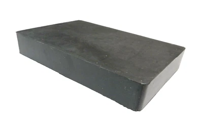 4 x 6 x1" Rubber Bench Block Jewelers Dapping Forming 6x4 No Mar Base For Steel - Image 1 of 4