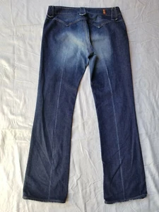Seven 7 For All Mankind Women's Sz 29 / L31.5 Faded Creased Medium Pocketless - Picture 1 of 7