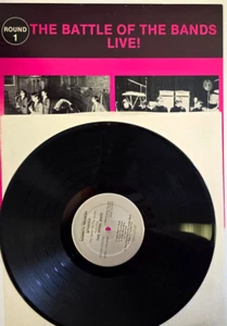 The Outcasts The Sting Rays The Battle Of The Bands Live! LP Album vinyl record - Picture 1 of 14