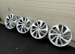 2016 2017 2018 ACURA ILX 17" Silver Alloy 10 Angled Spoke Wheels Rims 5x114.3 - Picture 1 of 11