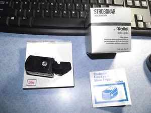 Vintage camera Strobonar Rollei Foto Eye ll flash Slave trigger box instructions - Picture 1 of 15