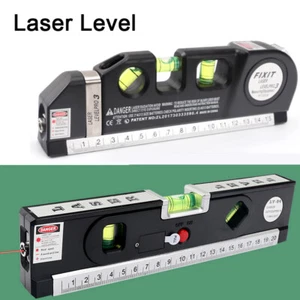 Spirit Level With Laser Level Multipurpose Levelling Wall Line Tool Measurement - Picture 1 of 11