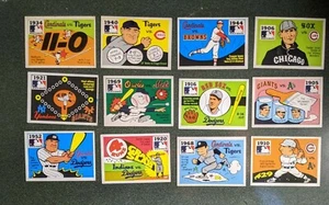 1971 Fleer Laughlin World Series  WS Cards 1903 -1970 U Pick to Complete Set - Picture 1 of 443