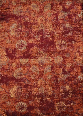 United Weavers Red Contemporary Faded Distressed Area Rug Floral 3001-00136 - Image 1 of 3