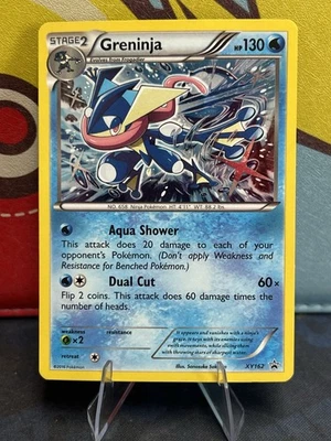 Pokemon TCG - 2016 Greninja XY162 - Black Star Promo Cosmos Holo - Mint - Image 1 of 3