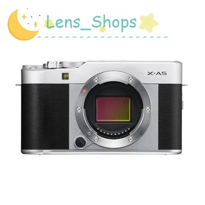 FUJIFILM X-A5 Mirrorless Digital Camera Body Only Built-in Wi-Fi Silver&Black - Image 1 of 4