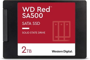 Western Digital 2TB WD Red SA500 NAS Internal SSD – 3D NAND, SATA III 6Gb/s - Afbeelding 1 van 4