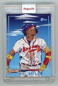 2021 Topps Project 70 #507 - 1997 Ronald Acuna Jr by Naturel PR /1981 Braves - Picture 1 of 2
