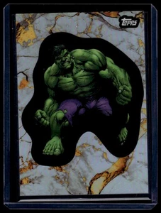 2025 Topps Marvel Comic Book Heroes 1975 Golden Anniversary #71 Hulk Refractor - Picture 1 of 2