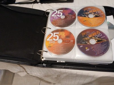 Zumba Fitness DVD & CD Lot - 75 Discs - Toning, Mega Mix, Sentao, Original - Image 1 of 4