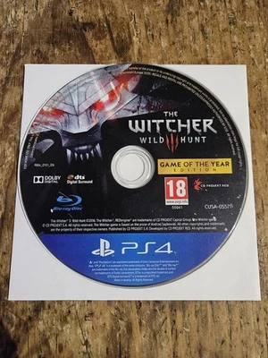 The Witcher 3 Wild Hunt Game Of The Year Edition nur Disc siehe Beschreibung - Bild 1 von 2