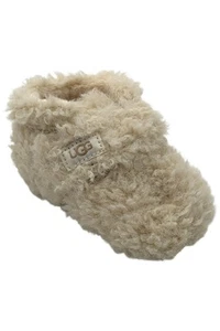 UGG Toddler's Girl Bixbee Boot Natural Curly Faux Fur - Picture 1 of 3