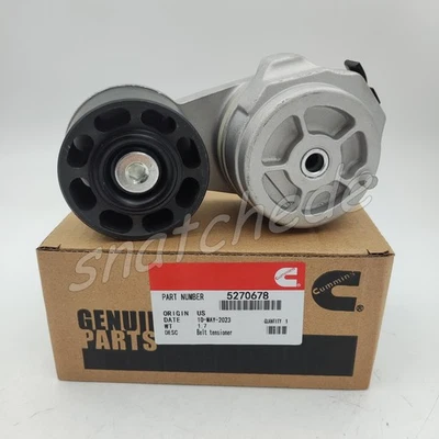 New 0239233 3973824 Belt Tensioner Assembly For Cummins 5270678 Engine 5.9L 6.7L - Imagem 1 de 4