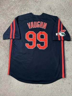 Mens Baseball Jersey MLB Cleveland Guardians #99 VAUGHN, Streetwear, Size XXL - Image 1 of 4