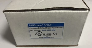 DINSpace SNAP-12SC-MM Fiber Patch Panel - Afbeelding 1 van 3