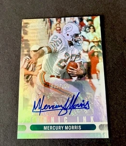 2022 Panini Absolute Iconic Ink /199 Mercury Morris - Dolphin Legend - Picture 1 of 2