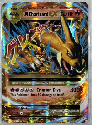 Pokémon TCG - M Charizard EX (Y) Ultra Rare XY - Flashfire 13/106 NM - Image 1 of 4