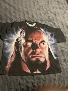Undertaker Corporate Ministry AOP 3XL 4XL Shirt WWF WWE Rest In Peace Wrestling - Picture 1 of 4