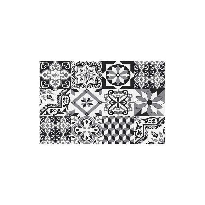 TAPIS BOSTON CARREAUX CIMENT 40X60 IDMAT - BOSTON4060CC200 - Photo 1/1