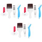  3 Sets Cleaning Air Conditioners Radiator Tool Brush Straight Hair