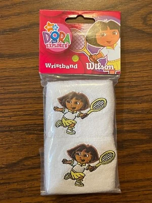 Nickelodeon Dora the Explorer tennis wristbands 2007 - Image 1 of 4