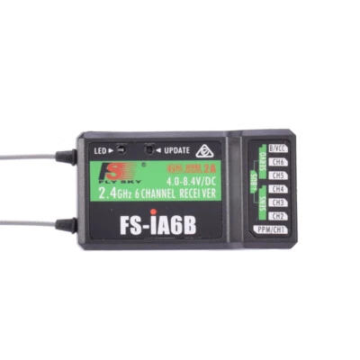 FLYSKY iA6B FS-iA6B 2.4G 6CH AFHDS Receiver For FLYSKY FS-i10 RC Transmitter - Image 1 of 4