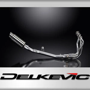 Kawasaki Z900 ABS 2017-2021 Complete Exhaust 4-1 8" Round Stainless Muffler - Bild 1 von 5