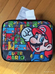 Super Mario Nintendo Lunch Bag solo pranzo per bambini senza BPA senza divisore isolato - Foto 1 di 5