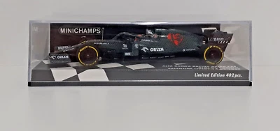 MINICHAMPS 1:43 MODELLINO AUTO F1 ALFA ROMEO FERRARI RAIKKONEN TEST FIORANO 2020 - Immagine 1 di 4