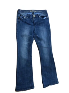 Dollhouse Womens Denim Blue Jeans And Rock & Roll Size 11 Flare Cotton Blend - Picture 1 of 5