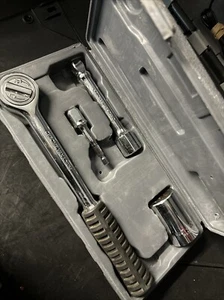 Unbranded Ratchet Socket Extension Set In Case - Picture 1 of 1