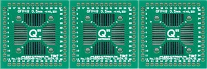 QFP48,LQFP48,TQFP48,SQFP48 0.50mm à 4 x IDC1x12 (1.27mm épin.ras.) - 3 PCS. [FR] - Picture 1 of 1