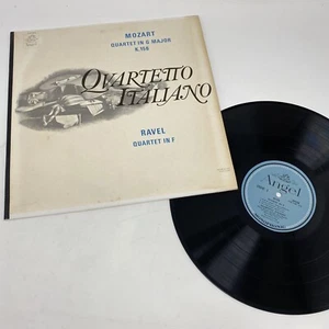 RAVEL Qvartetto Italiano MOZART QUARTET IN G MAJOR K 156 Vinyl LP Record VG+ - Picture 1 of 3