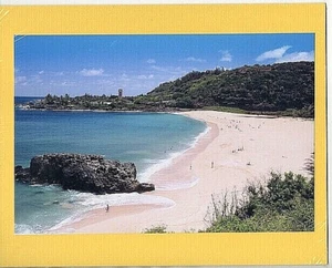 WAIMEA BAY NORTH SHORE HAWAII LANDSCHAFTLICHES GICLÉE-FOTO VOM FOTOGRAFEN AUF 8x10" MATT - Bild 1 von 1