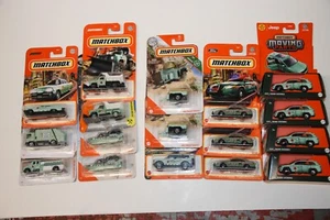 Riesiges Matchbox Nationalparks Konvolut! Garbage King Jeep Interceptor Pfluganhänger - Bild 1 von 4