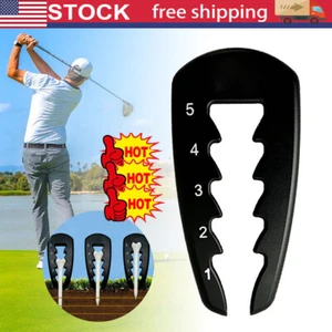 Ball Badge HeightRight Adjustable Golf Tee Height Tool Durable Design ET - Picture 1 of 12