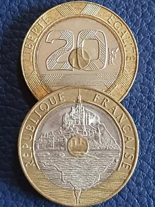 20 Francs Mont Saint-Michel (1992-1995) choisissez votre année ! - Picture 1 of 5