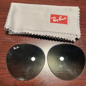 GENUINE Ray Ban RB3447 GREEN Gradient Replacement Lenses 50 mm NEW Anti Glare - Picture 1 of 2