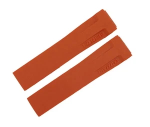 Nueva correa de reloj de buceo de goma naranja para (ajuste) -Tissot- T-Race (T048417A) - Imagen 1 de 2