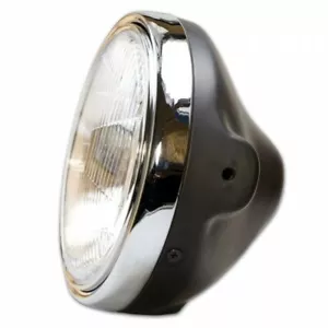 Faro Nero H4 Ducati Monster 400 600 620 695 700 750 Black Fanale - Picture 1 of 1