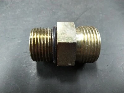 Parker 12 F5OLO-S Adapter Fitting Male 3/4" ORFS-12 to Male 3/4" ORB-12 - Image 1 of 2