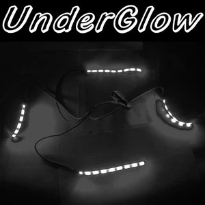 RC Auto UNDER GLOW Neonlichter LED Beleuchtungsset Set vorne hinten 4x Streifen - Bild 1 von 7