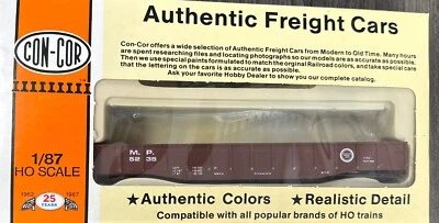 Con-Cor HO Kit #0001-009016 54’ Mill Gondola Missouri Pacific NIB! - Image 1 of 4